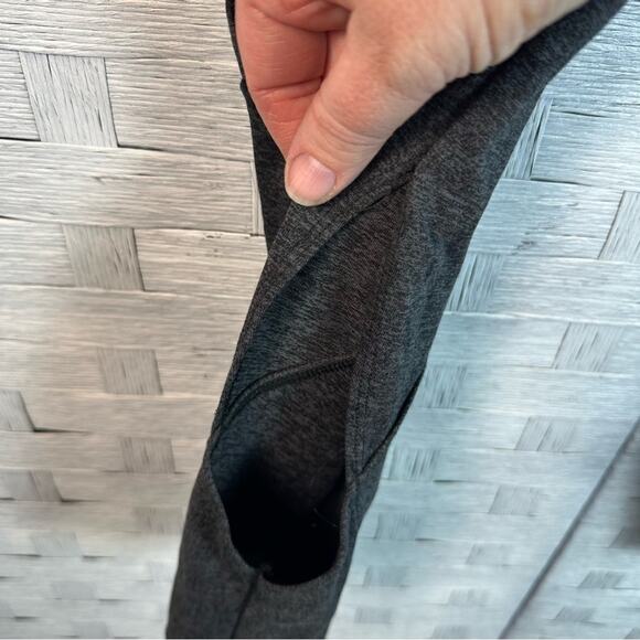 Free People FP Movement Halo Cut Out Leggings Size Large Charcoal Gray 189 - Picture 4 of 13